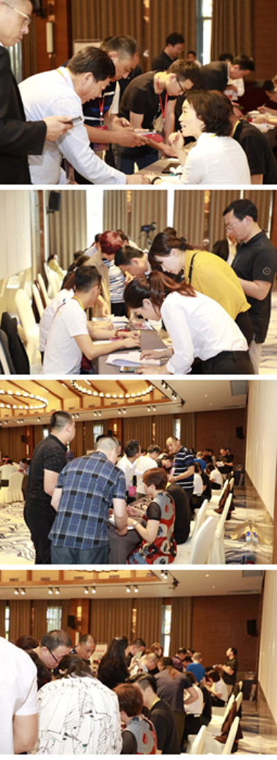 优惠订货会诚意满满，经销商们纷纷刷卡，现场十分火爆